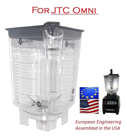 Alterna Jar fits JTC Omniblend Blenders - 80 oz with exchangeable blending assembly