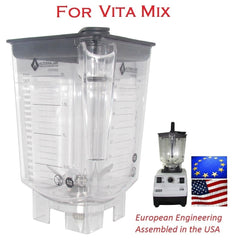 Alterna Jar fits Vita Mix Blenders - 80 oz with exchangeable blending assembly