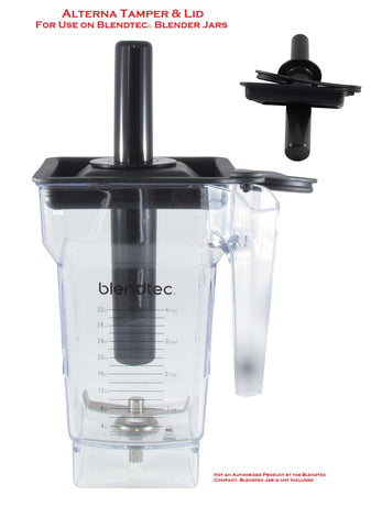 Lid-Tamper System for Blendtec Jars