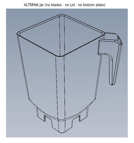 Jar for Vitamix Blenders- EXTRA Blade Cutting Unit – Alterna Jars and Blades