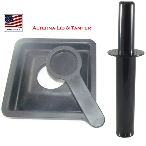 Tamper Accelerator Tool with LID  - Fits Blendtec Blender Jars, Made by Alterna USA